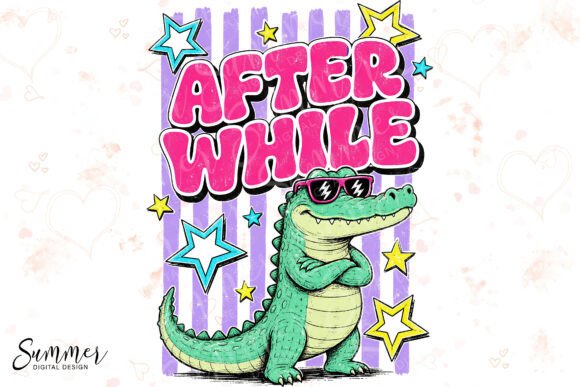 After While Crocodile: Retro Cool Meets Modern Design