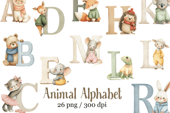 Animal Alphabet Clipart: Beyond the Basics