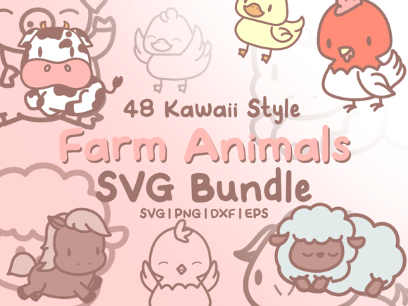 Bringing Playful Charm to Your Projects with Farm Animal SVGs