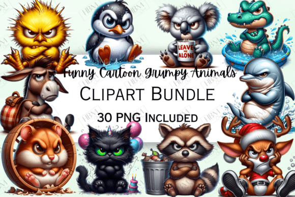 Grumpy Animal Clipart: Injecting Sassy, High-Quality Graphics into Your Work
