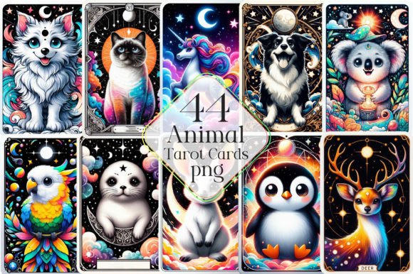 Unveiling the Animal Tarot Cards Sublimation Bundle